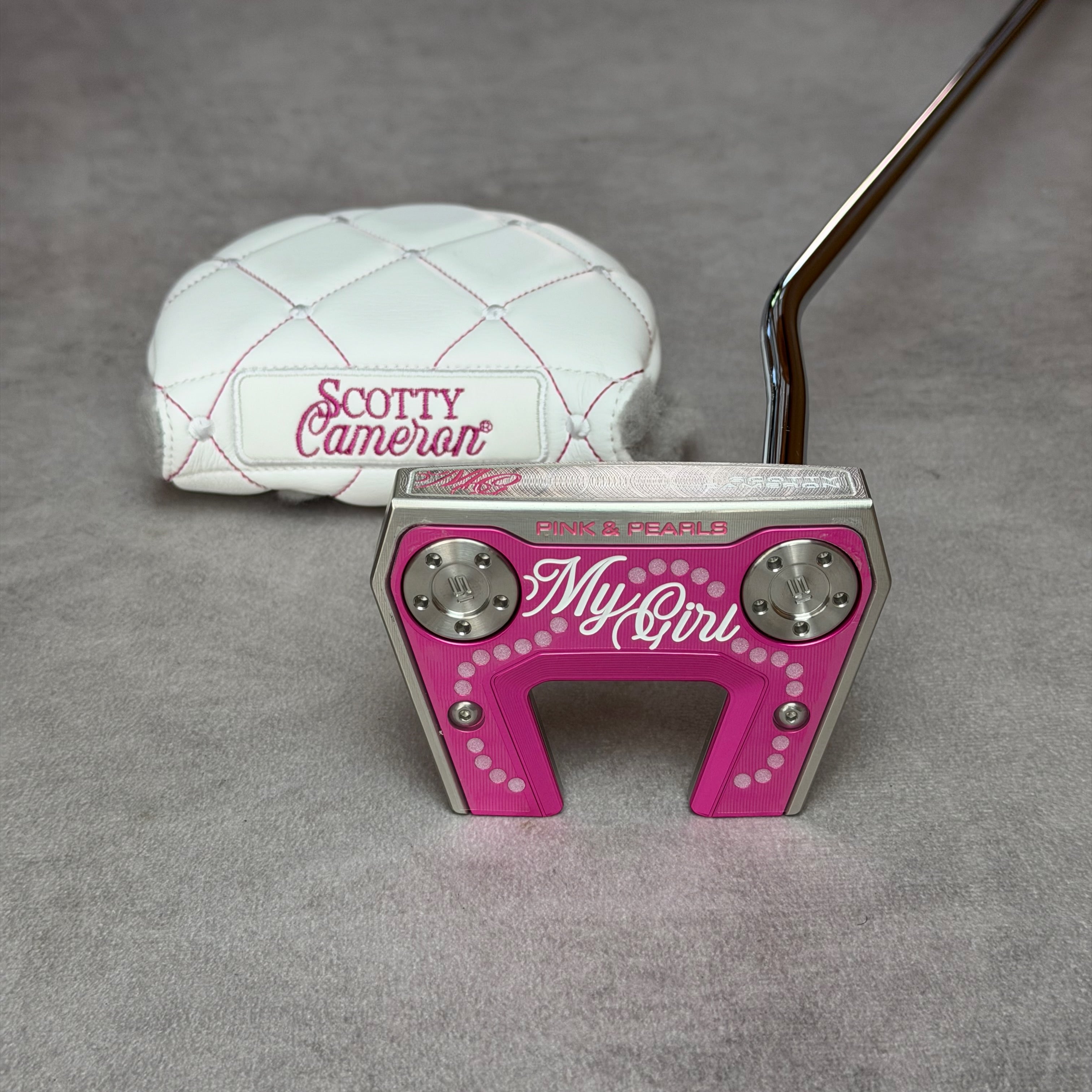 クラブ Scotty Cameron My Girl Pink & Pearls Scotty Cameron 2025 My Girl 'Pink & Pearls' Limited Edition Putter | 3
