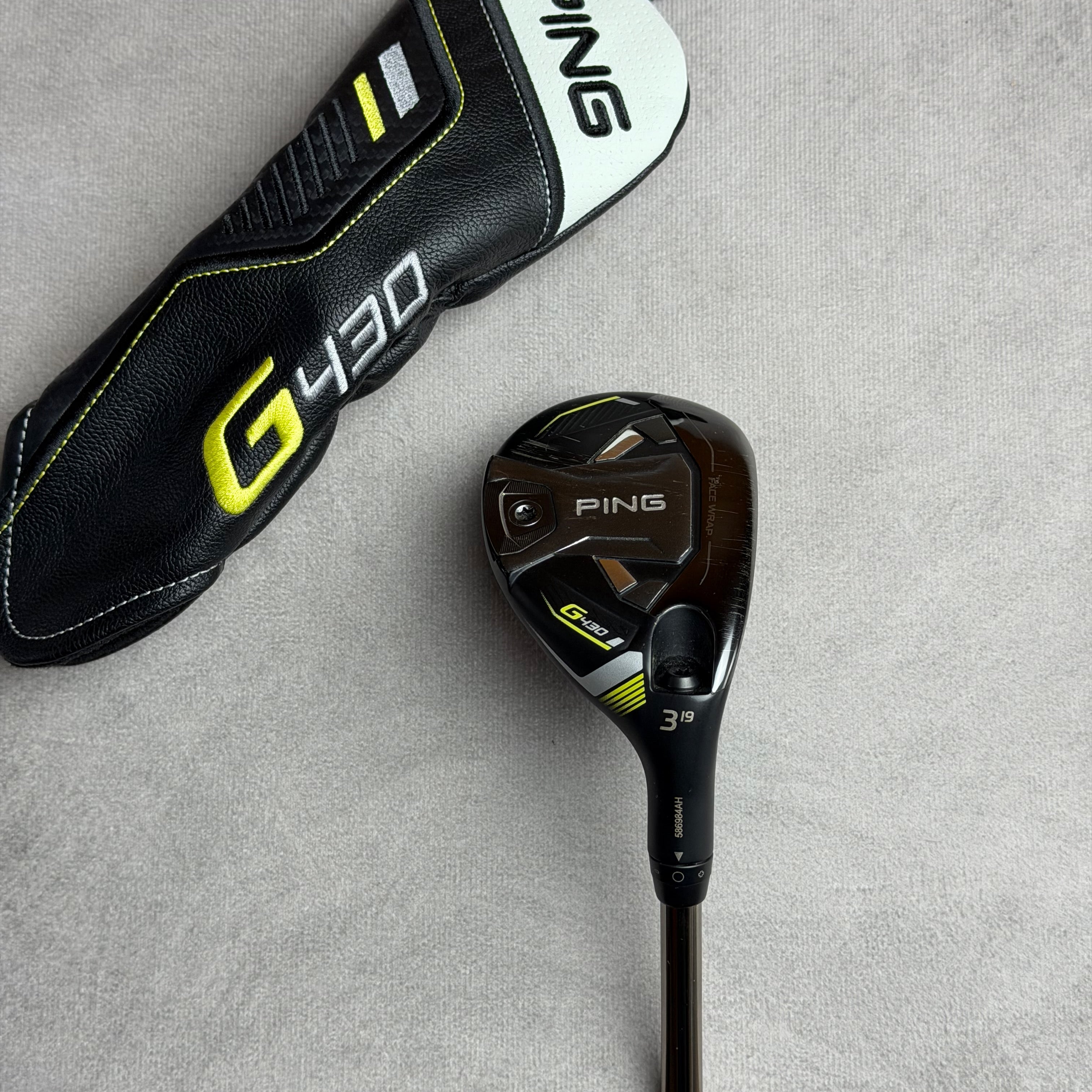 【週末限定】PING G430 3W TOUR 2.0 Chrome 75S Ping G430 19 Degree 3 Hybrid | Ping Tour 2.0 Chrome 85 Stiff Flex