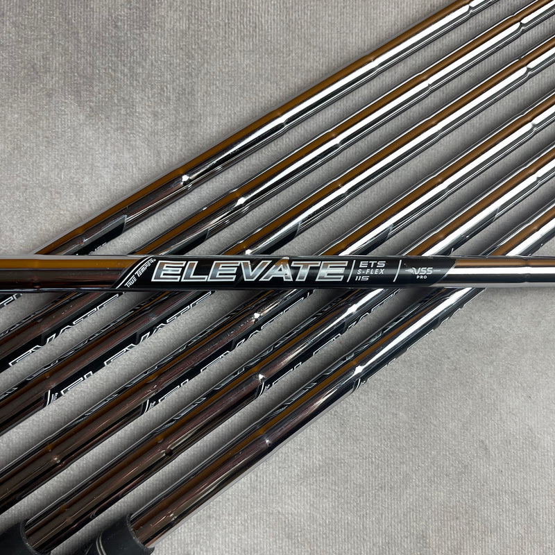 Callaway Apex Pro 21 4-PW Irons | True Temper Elevate ETS 115 VSS Pro Stiff Flex