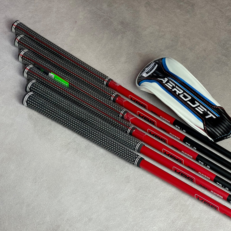 Cobra Aerojet 5 Hybrid+6-PW Package | Graphite KBS PGI Players 75 Regular Flex