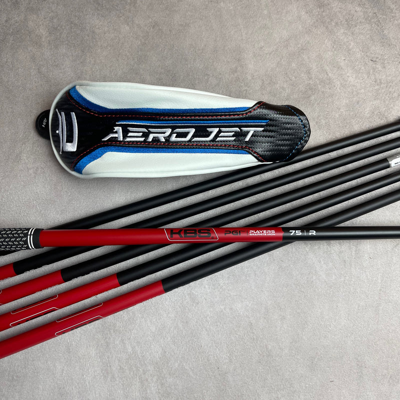 Cobra Aerojet 5 Hybrid+6-PW Package | Graphite KBS PGI Players 75 Regular Flex