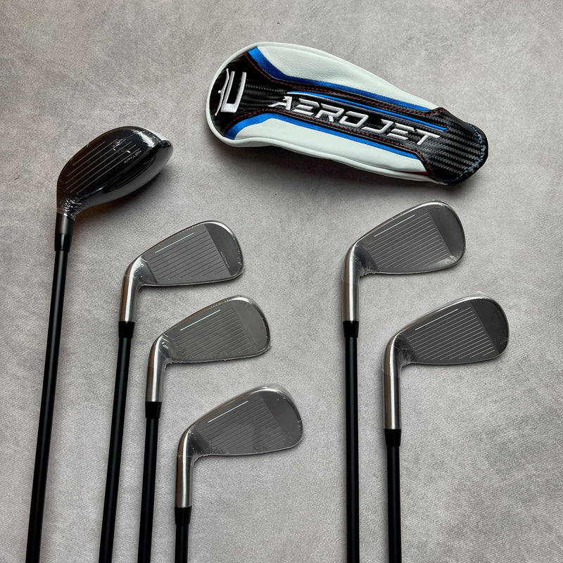 Cobra Aerojet 5 Hybrid+6-PW Package | Graphite KBS PGI Players 75 Regular Flex