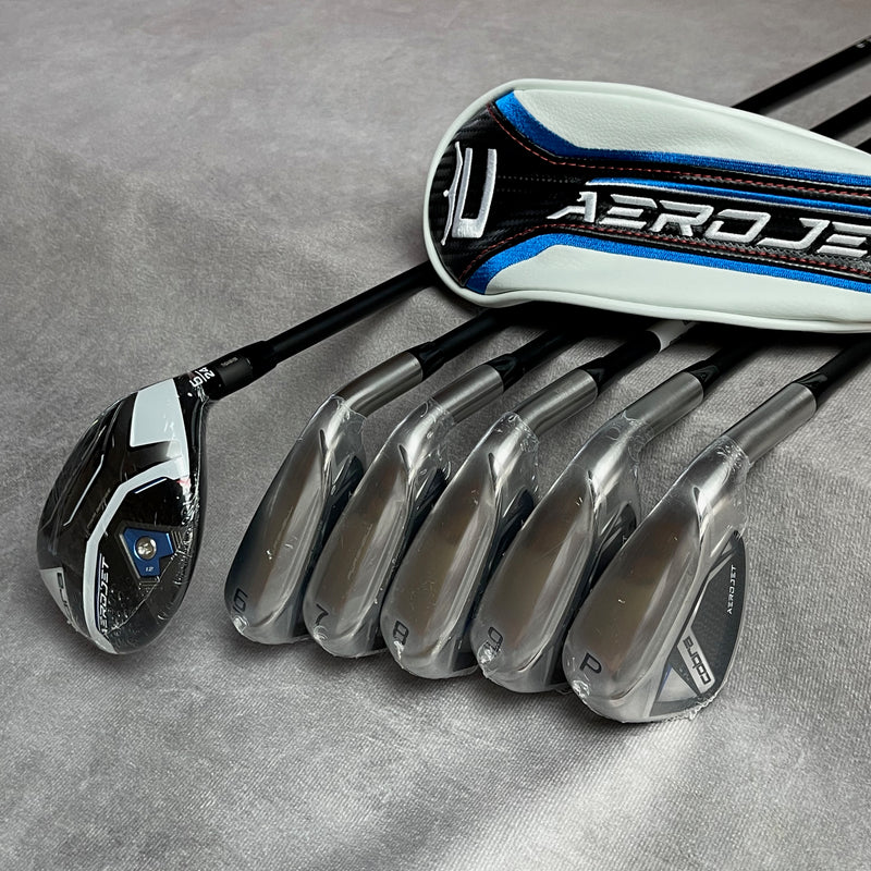 Cobra Aerojet 5 Hybrid+6-PW Package | Graphite KBS PGI Players 75 Regular Flex