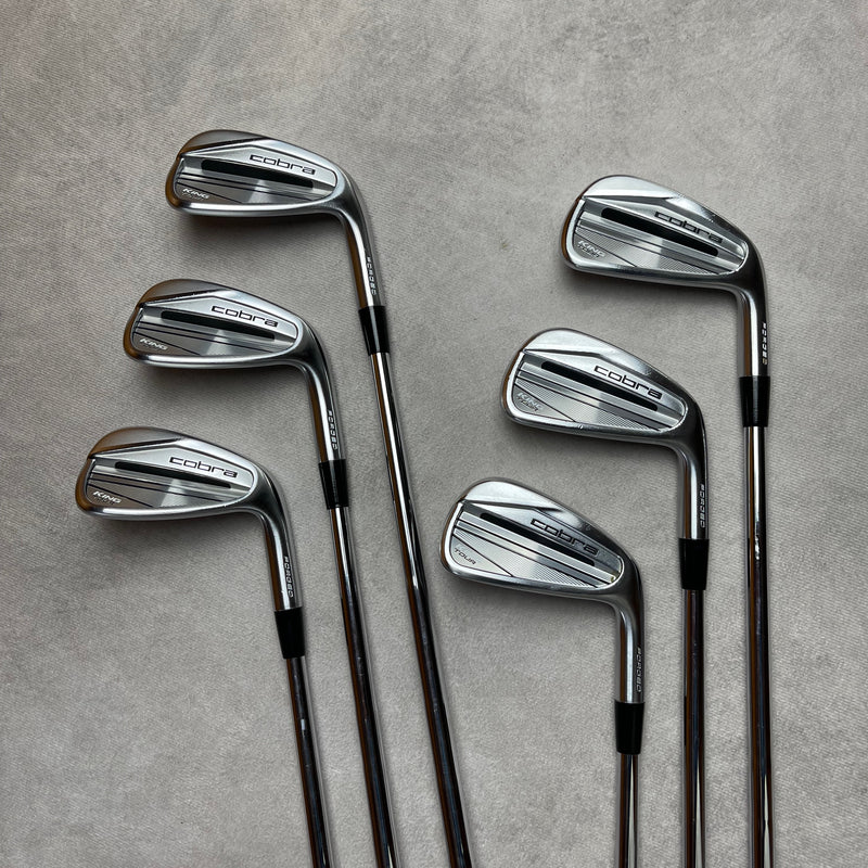 Cobra KING Tour 5-PW Irons | KBS $-Taper Lite 100 Stiff Flex