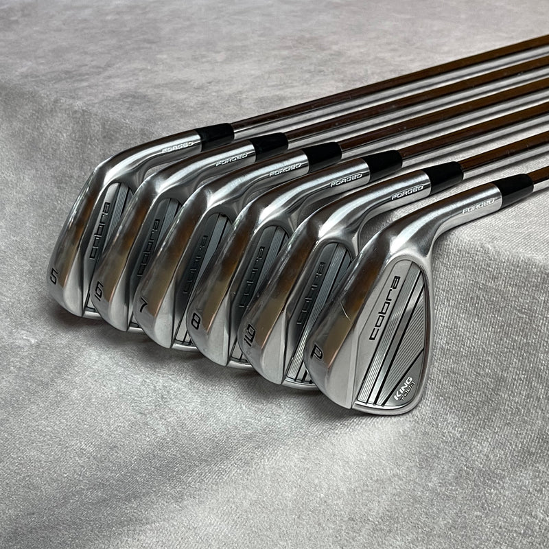 Cobra KING Tour 5-PW Irons | KBS $-Taper Lite 100 Stiff Flex