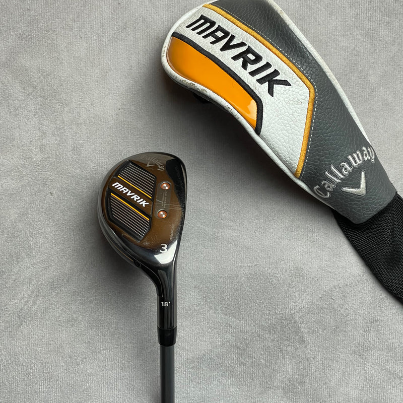 Callaway Mavrik 18 Degree 3 Hybrid | Project X Catalyst 75 6.0 Stiff Flex