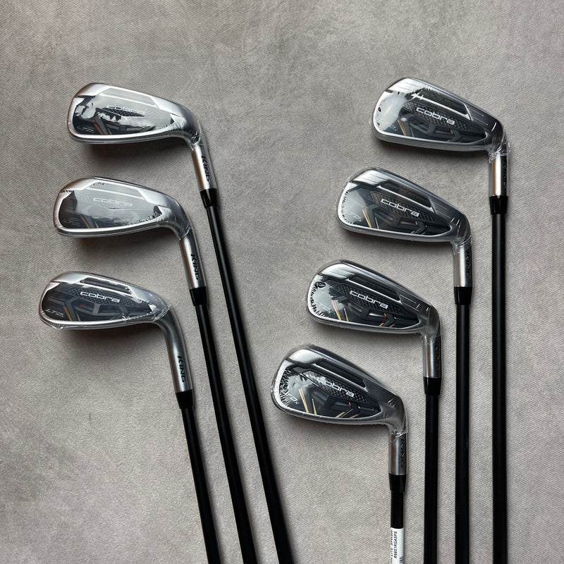 Cobra KING LTDx 5-PW+SW Irons | KBS PGI Players 65 A Flex (Soft Regular)
