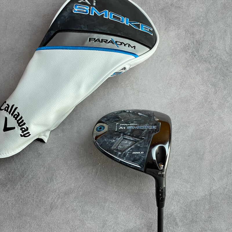 Callaway Paradym Ai Smoke Max D 9.0° Driver | Graphite Design Tour AD IZ-6 Stiff Flex