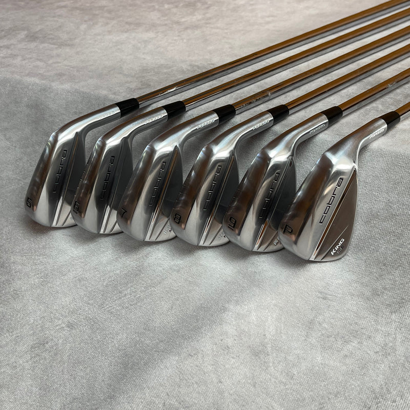 Cobra KING MB Forged 5-PW Irons - Men's KBS $-Taper 120 Stiff Flex