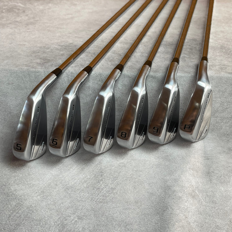 Cobra KING MB Forged 5-PW Irons - Men's KBS $-Taper 120 Stiff Flex