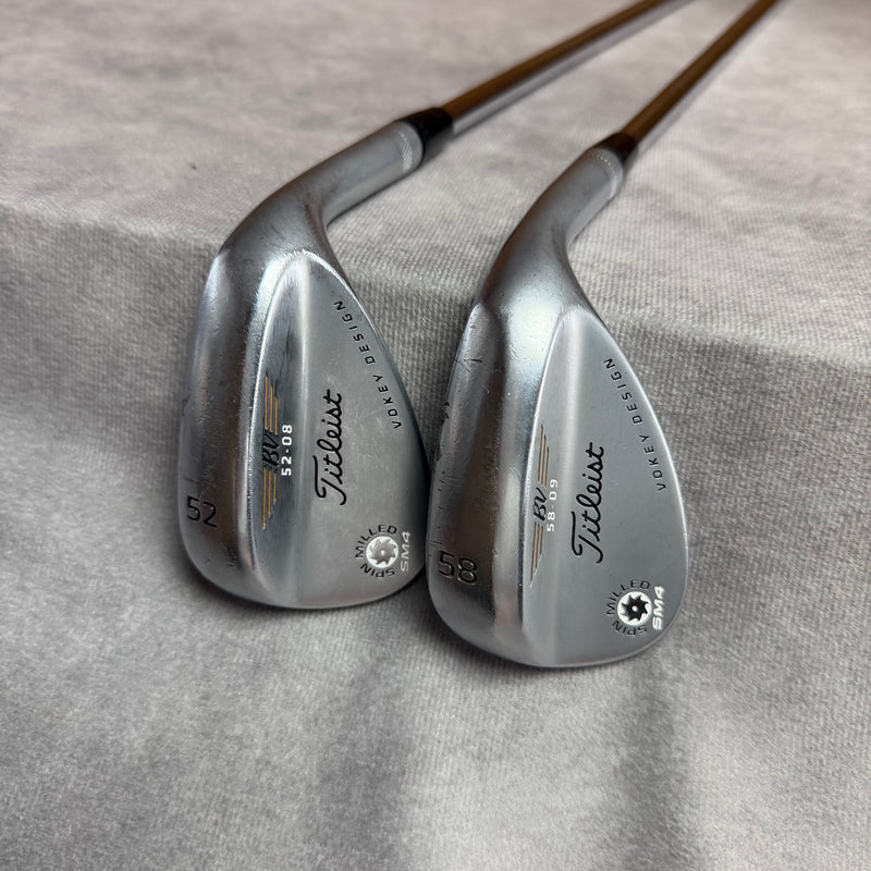 Titleist SM4 Vokey Wedge Set | 52 & 58 Degree