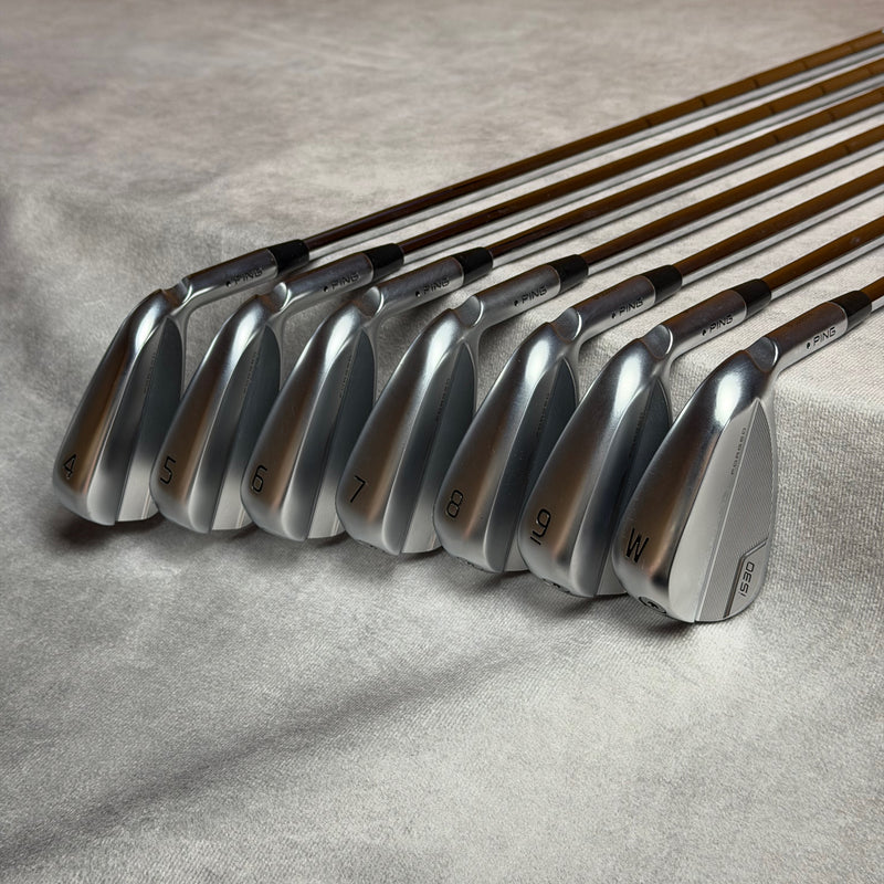 Ping i530 4-PW Irons | Dynamic Gold 120 S300 Stiff Flex | Black Dot