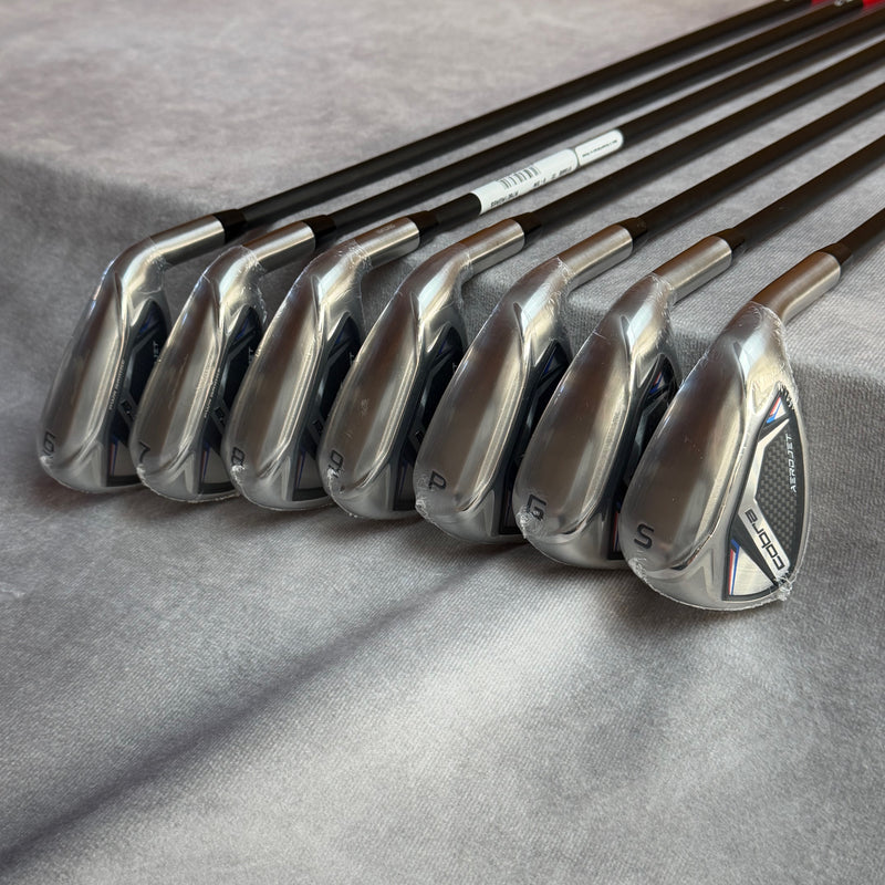 Cobra Aerojet 6-PW+GW+SW Irons | KBS PGI Players 75 Regular Flex