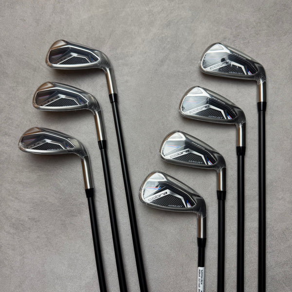 Set Ferri Cobra Aerojet 5-PW + GW | Regular Flex KBS Tour Lite Acciaio | Ricondizionati Come Nuovi