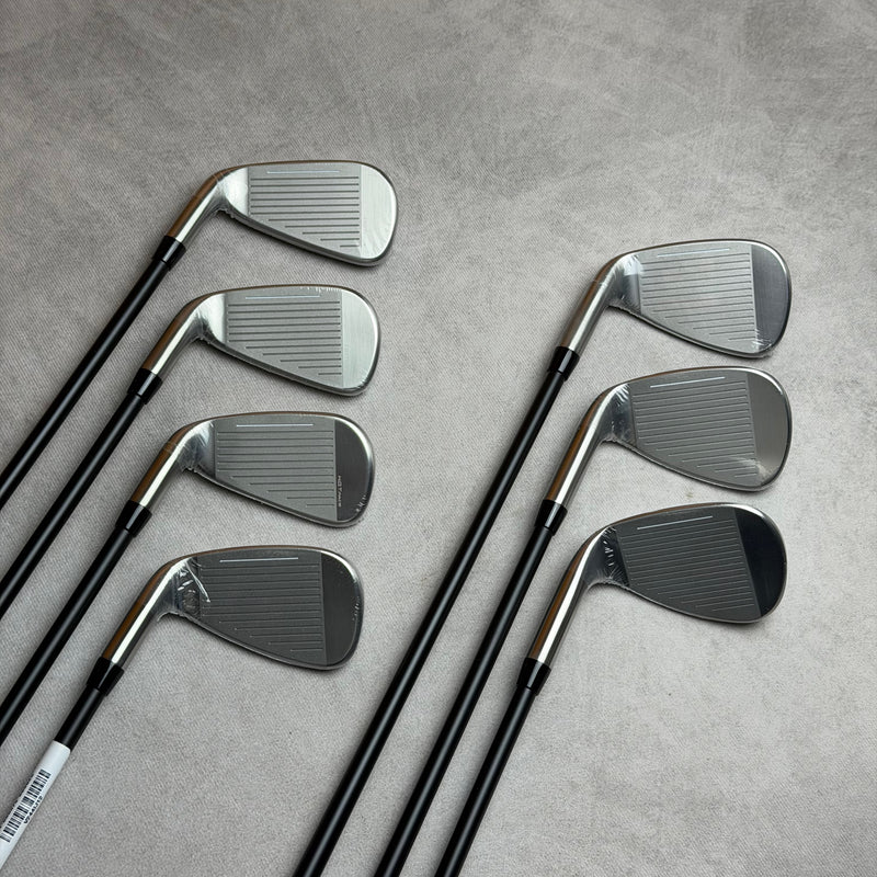 Cobra Aerojet 5-PW+SW Irons | KBS PGI Players 65 A Flex (Soft Regular)