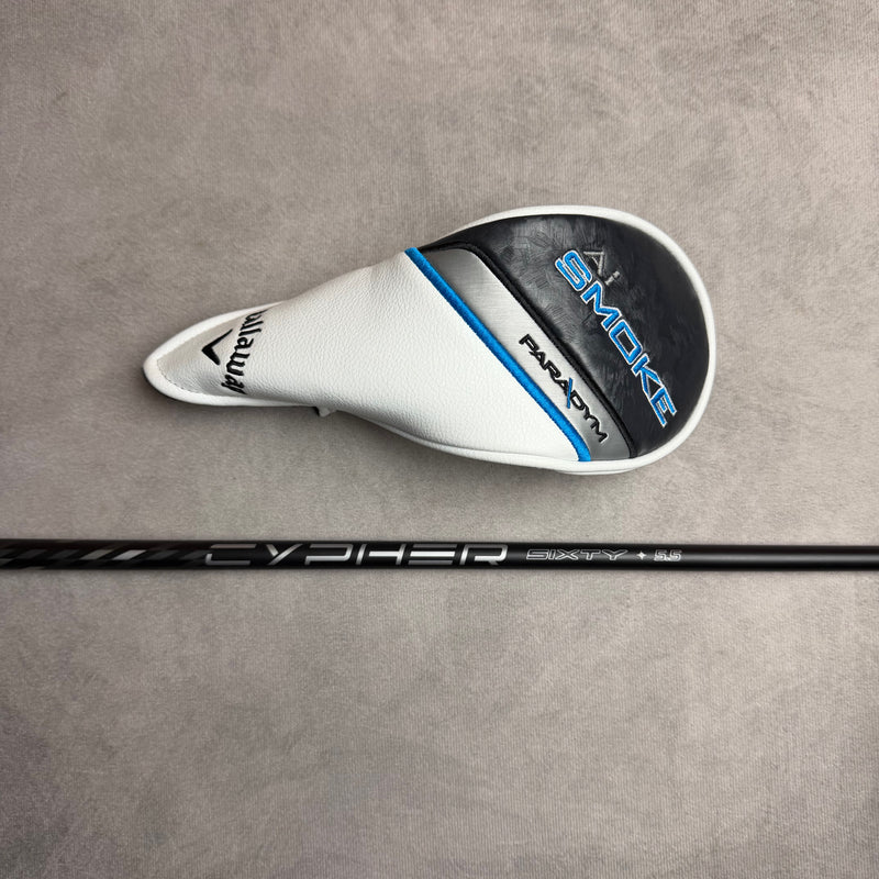 Callaway Paradym Ai Smoke 24 Degree 5 Hybrid | Project X Cypher Sixty 5.5 Regular Flex