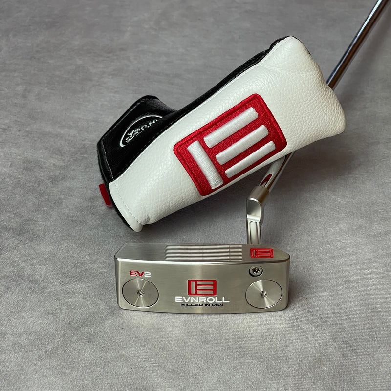 Evnroll EV2 Satin 'Short Plumber' Midblade Putter - 34.5"