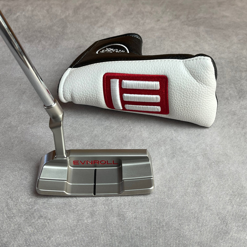 Evnroll EV2 Satin 'Short Plumber' Midblade Putter - 34.5"