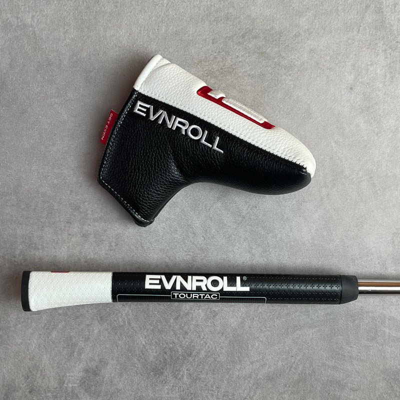 Evnroll EV2 Satin 'Short Plumber' Midblade Putter - 34.5"