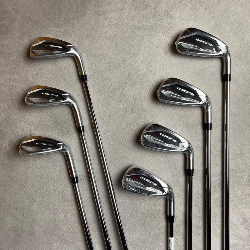 Cobra Air-X 5-SW Steel Irons - Cobra Ultralite Regular Flex