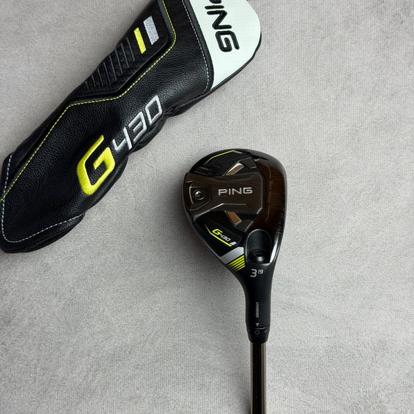 Ping G430 19 Degree 3 Hybrid | Ping Tour 2.0 Chrome 85 Stiff Flex