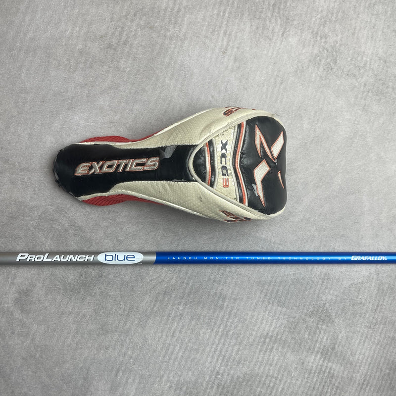 Tour Edge Exotics XCG3 15 Degree 3 Wood - Grafalloy Prolaunch Blue Regular Flex