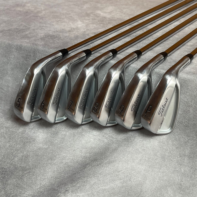 Titleist T150 5-PW Irons - Project X Rifle 6.5 Extra Stiff Flex