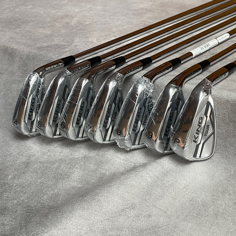 Cobra KING Tour MIM 4-PW Irons - KBS $-Taper 110 Regular Flex