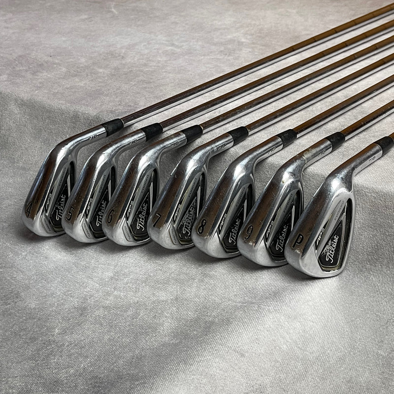 Titleist 716 AP2 4-PW Irons - Dynamic Gold AMT White R300 Regular Flex