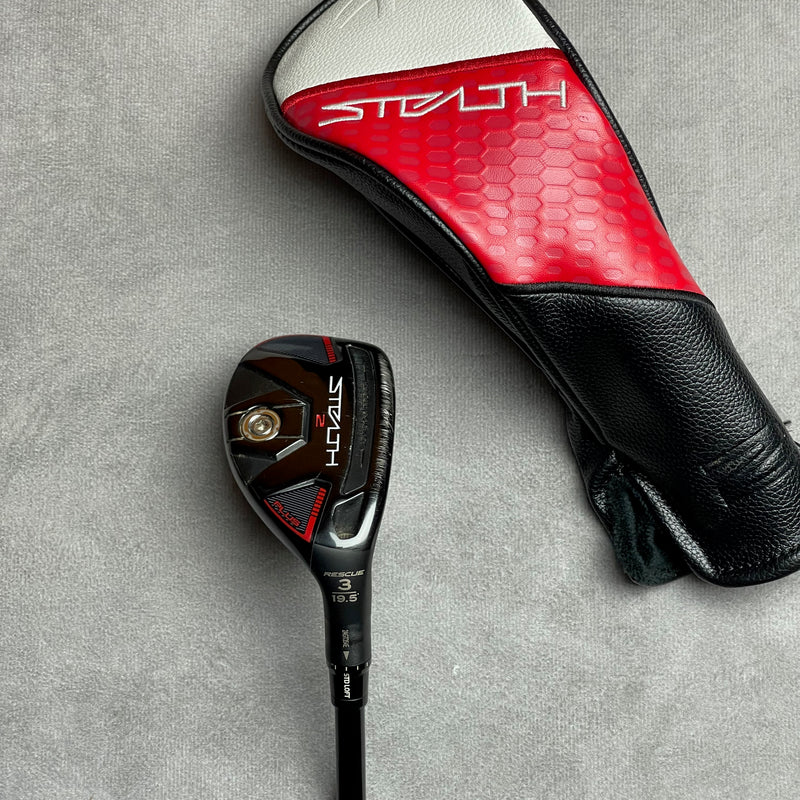 Taylormade Stealth 2 Plus 19.5 Degree 3 Hybrid - Mitsubishi Chemical Kai'Li 85 Stiff Flex