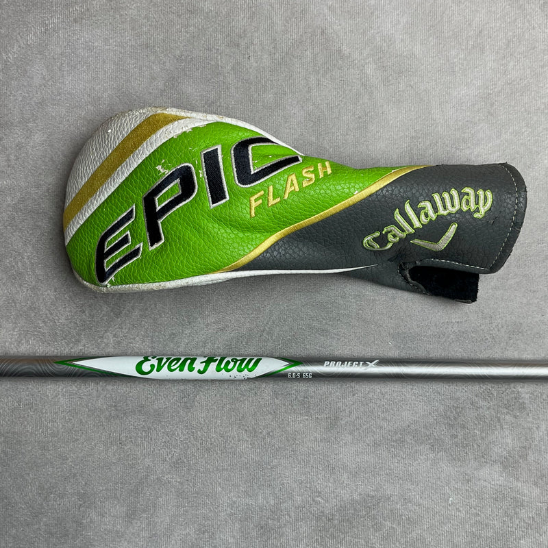 Callaway Epic Flash 15 Degree 3 Wood - Project X Evenflow 65g 6.0 Stiff Flex