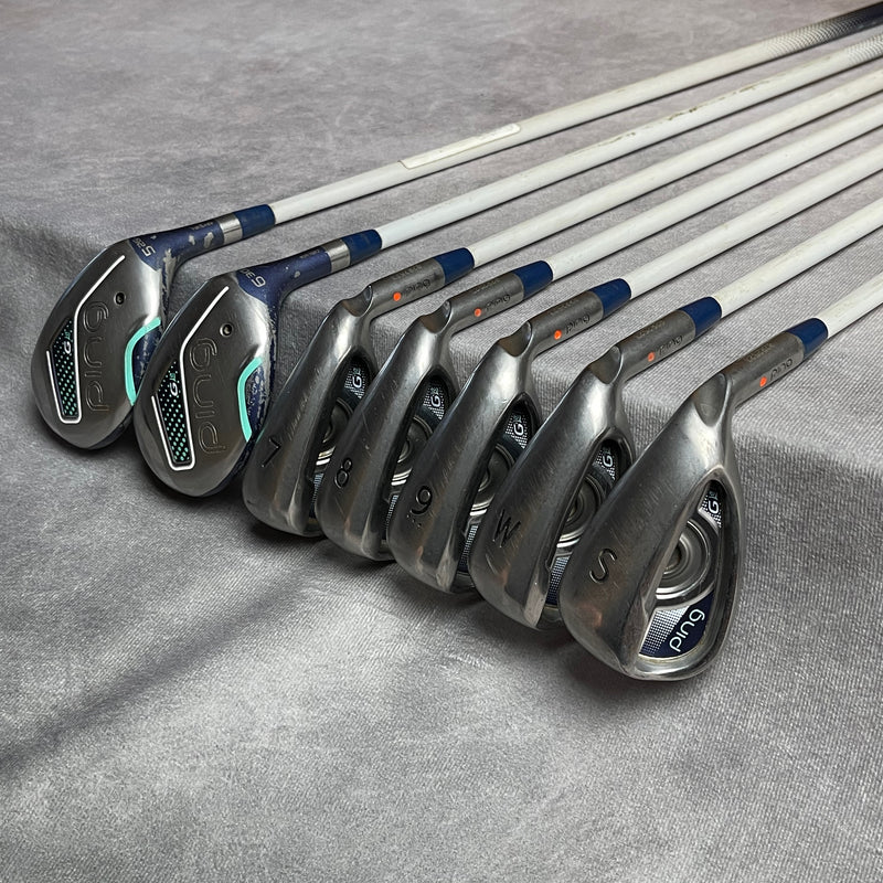 Ping G Le 4-5 Hybrid | 7-SW Irons - Ping ULT 230 Ladies Flex (Orange Dot)