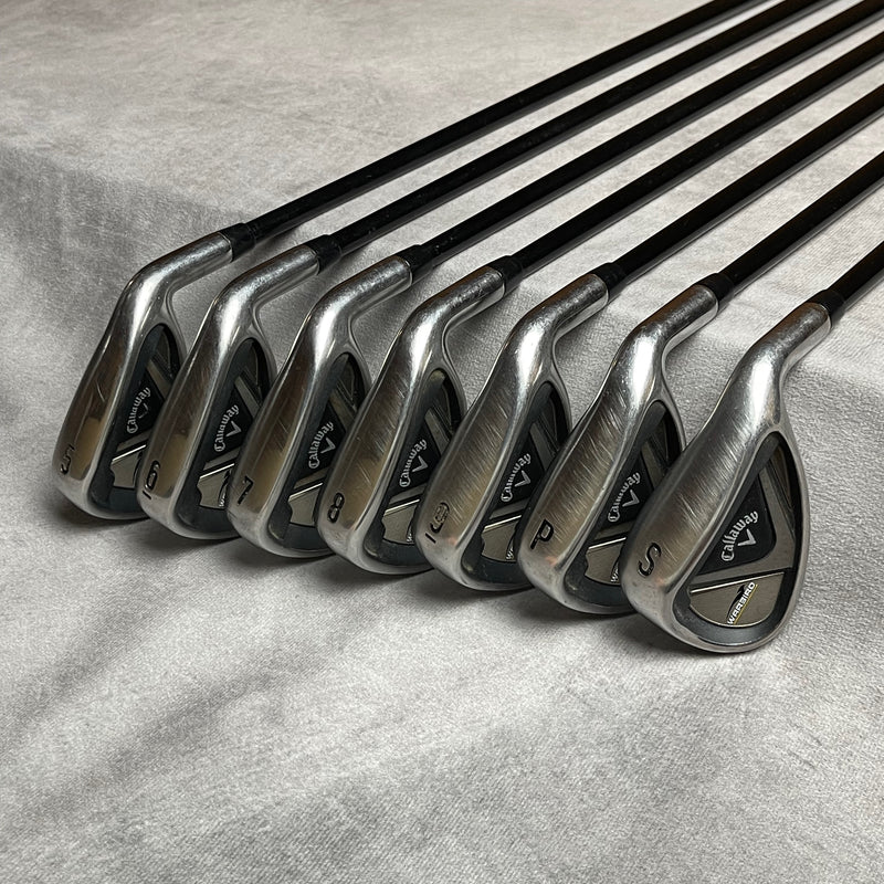 Callaway Warbird 5-SW Irons - Graphite Callaway Warbird Regular Flex