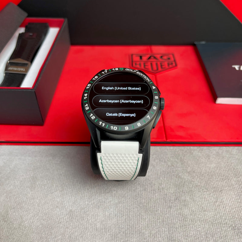 Tag Heuer E4 Connected Calibre 45mm Golf Edition Smart Watch