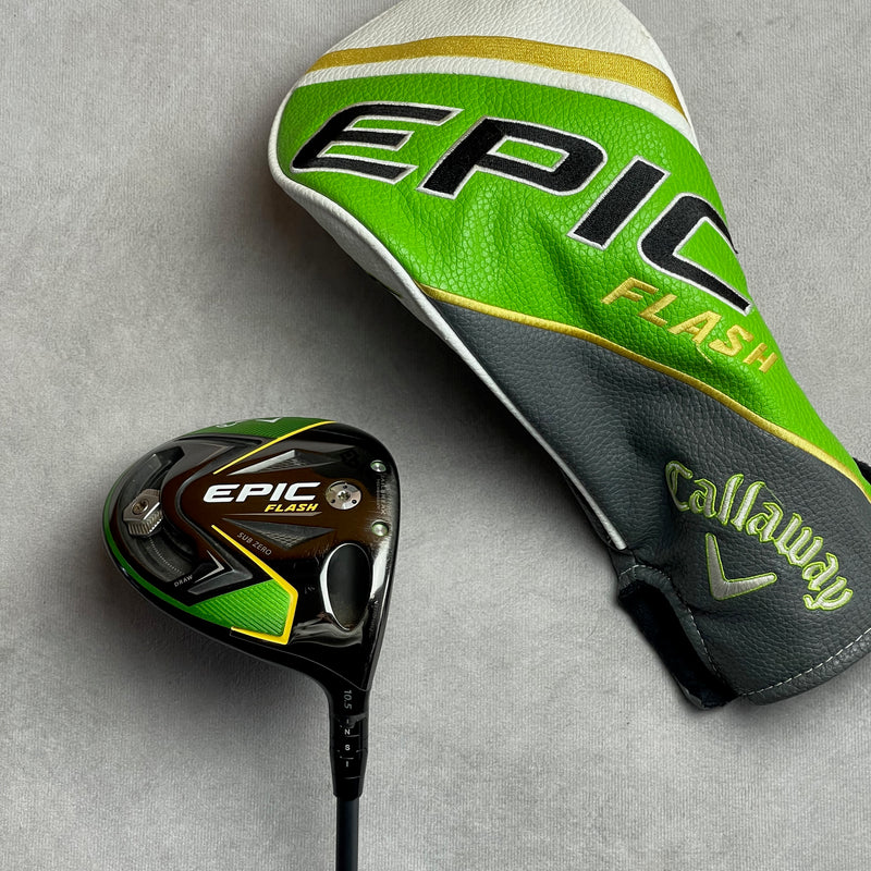 Callaway Epic Flash Sub Zero 10.5 Degree Driver - Project X Hzrdus Smoke iM10 60g 6.0 Stiff Flex