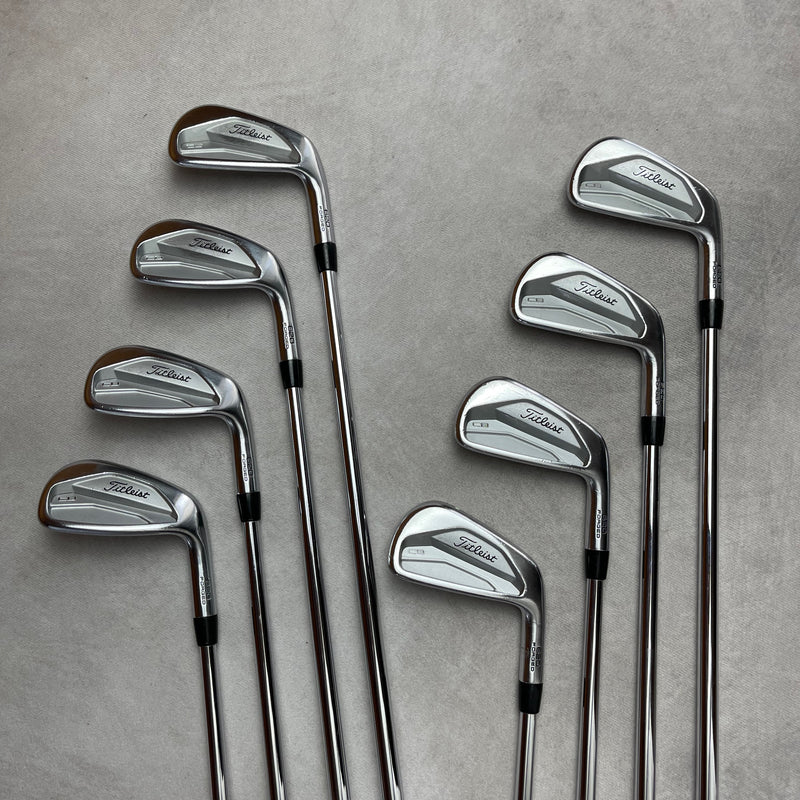 Titleist 620 CB 3-PW Irons - Project X Rifle 6.0 Stiff Flex