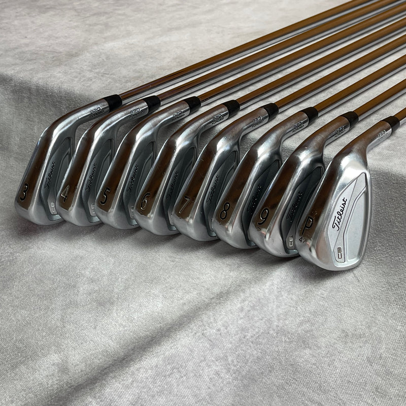 Titleist 620 CB 3-PW Irons - Project X Rifle 6.0 Stiff Flex