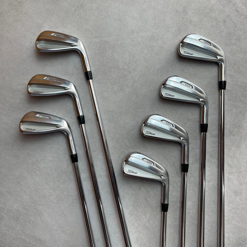 Titleist T100s 4-PW Irons - Project X Rifle 6.5 Extra Stiff Flex (+1/2")