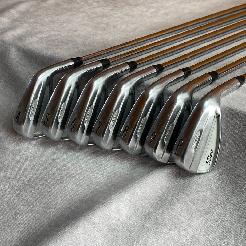 Titleist T100s 4-PW Irons - Project X Rifle 6.5 Extra Stiff Flex (+1/2")