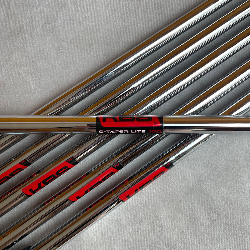 Mizuno JPX 923 Hot Metal Pro 5-PW Irons | KBS $-Taper Lite 100 Stiff Flex