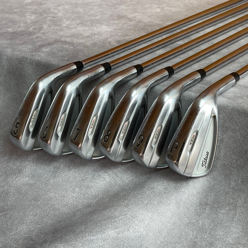 Titleist T100s 5-PW Irons | Project X Rifle 6.5 Extra Stiff Flex