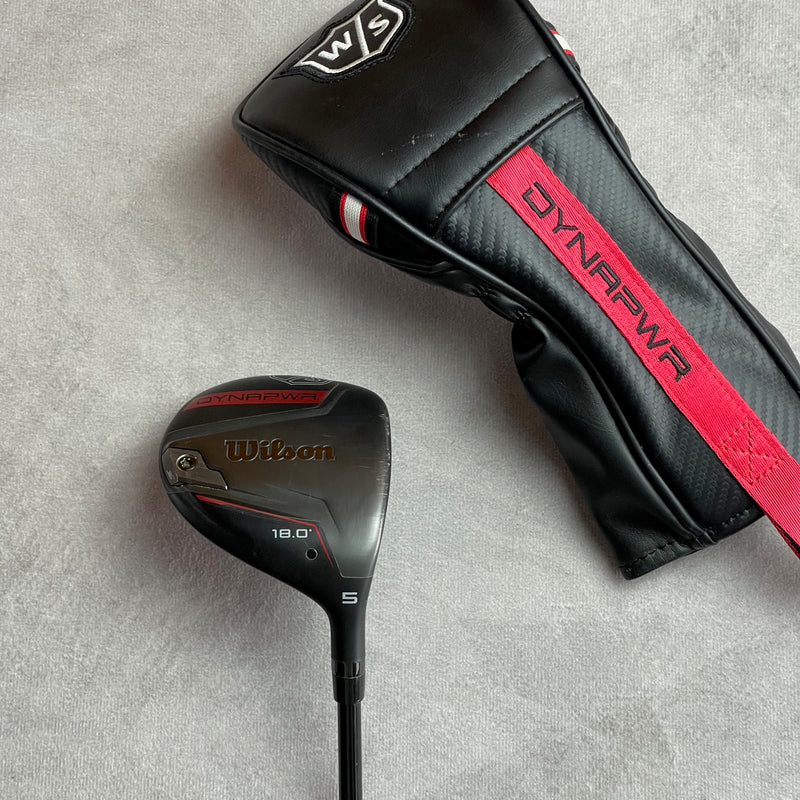 Wilson Dynapower 18 Degree 5 Wood | Project X Hzrdus Smoke RDX 60g 5.5 Regular Flex