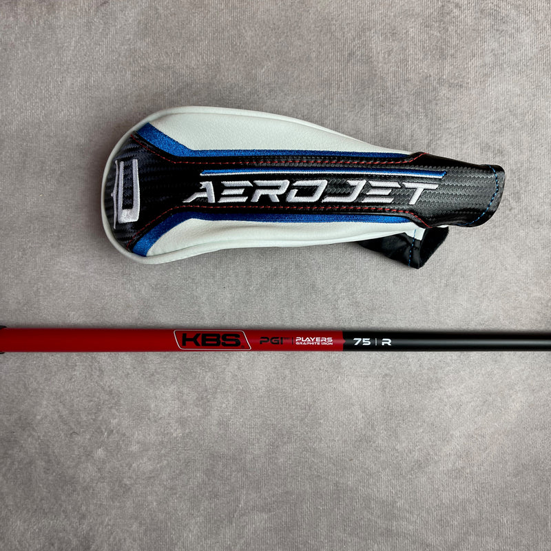 Cobra Aerojet 28 Degree 6 Hybrid | KBS PGI Players 75 Regular Flex