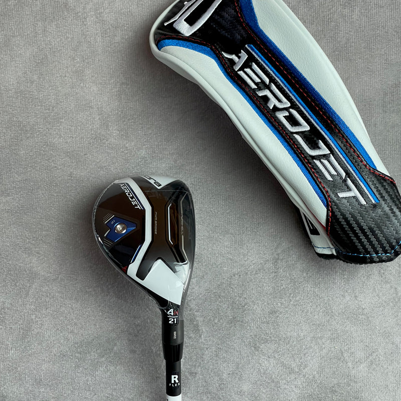 Cobra Aerojet 21 Degree 4 Hybrid | KBS PGI Players 75 Regular Flex