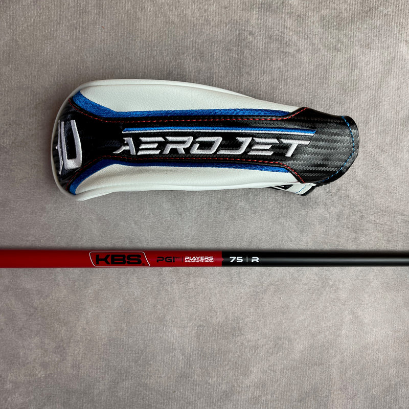 Cobra Aerojet 21 Degree 4 Hybrid | KBS PGI Players 75 Regular Flex