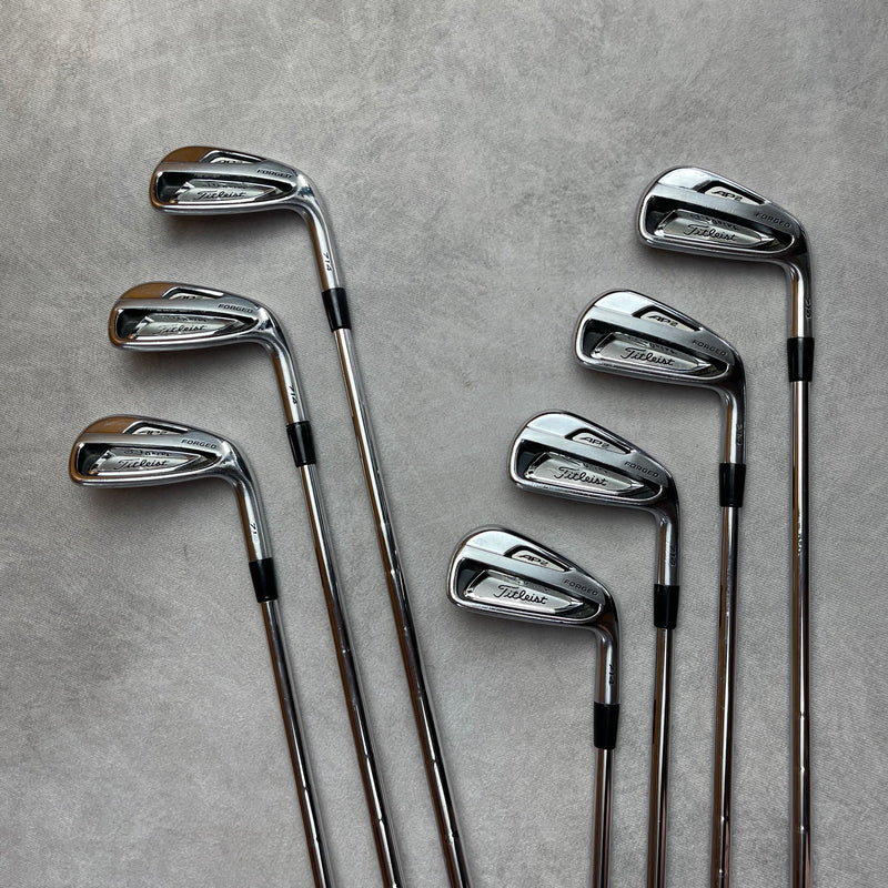 Titleist 714 AP2 4-PW Irons | KBS Tour FST Stiff Flex