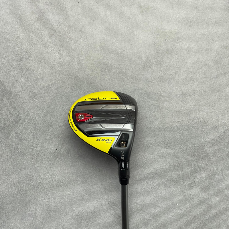Cobra KING F9 14.5 Degree 3 Wood | UST Mamiya Helium F3 Regular Flex