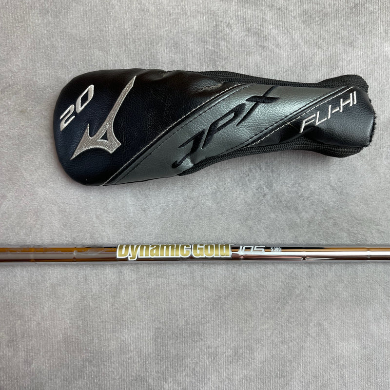 Mizuno JPX 923 Fli-Hi 20 Degree 4 Hybrid | Dynamic Gold 105 S300 Stiff Flex