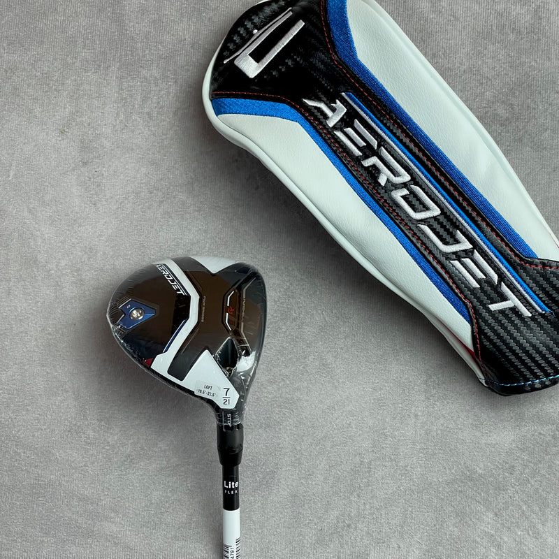 Cobra Aerojet 21 Degree 7 Wood | UST Mamiya Helium 5F2 Lite Regular Flex